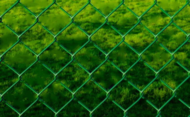 Siatka ogrodzeniowa ocynkowana 2,0 mm +PCV oczko 60x60mm H 1250, kolor zielony ral6005