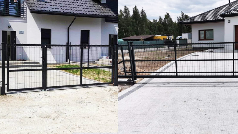 Kiedy brama przesuwna, a kiedy skrzydłowa?